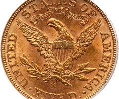Монета Half Eagle, 5 доларів 1906, США, США