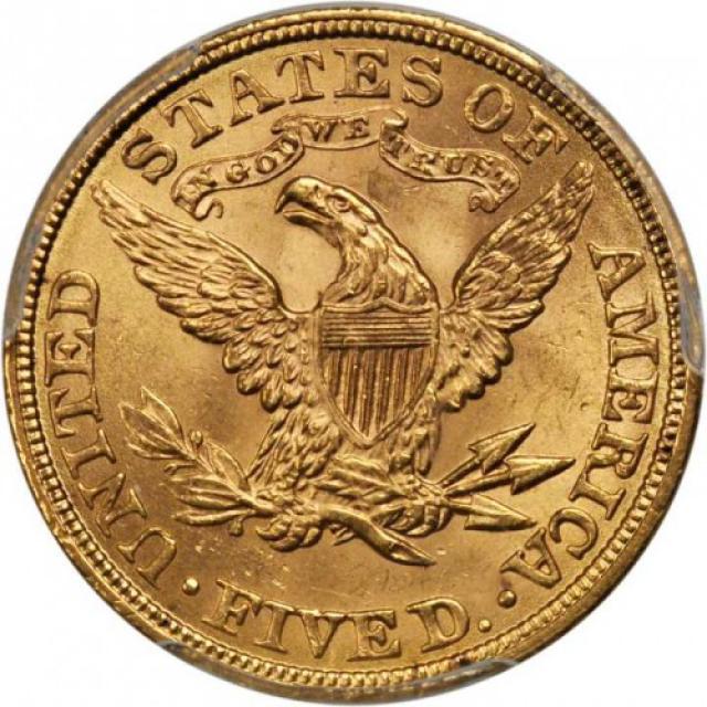Монета Half Eagle, 5 доларів 1902, США, США