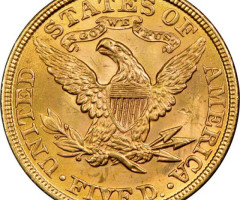 Монета Half Eagle, 5 доларів 1901, США, США