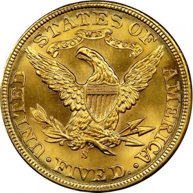 Монета Half Eagle, 5 доларів 1898, США, США