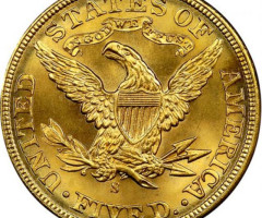 Монета Half Eagle, 5 доларів 1898, США, США
