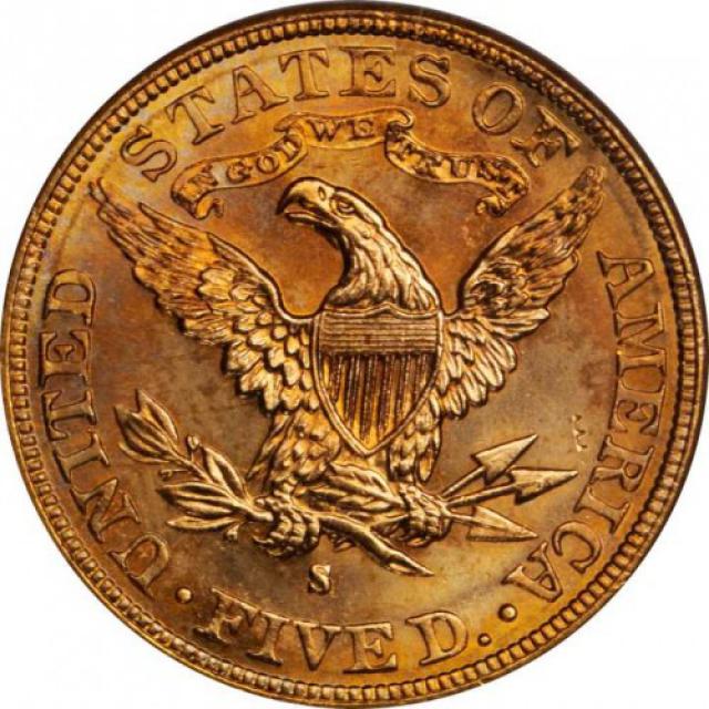 Монета Half Eagle, 5 доларів 1897, США, США