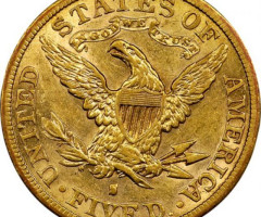 Монета Half Eagle, 5 доларів 1896, США, США