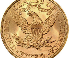 Монета Half Eagle, 5 доларів 1895, США, США