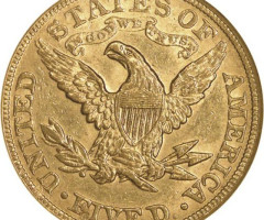 Монета Half Eagle, 5 доларів 1894, США, США