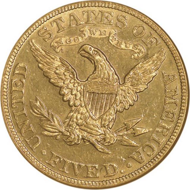 Монета Half Eagle, 5 доларів 1889, США, США