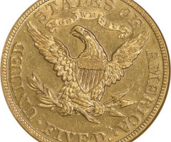 Монета Half Eagle, 5 доларів 1889, США, США