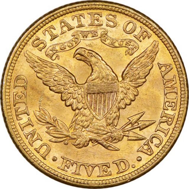 Монета Half Eagle, 5 доларів 1888, США, США
