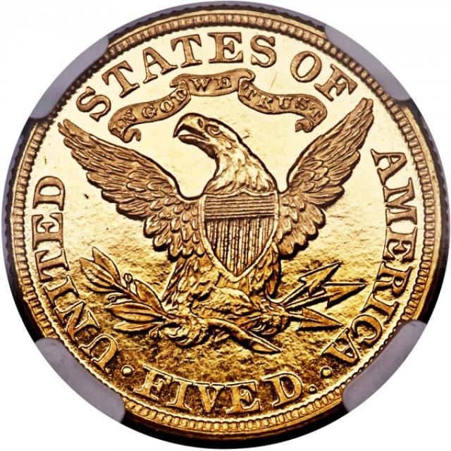 Монета Half Eagle, 5 доларів 1887, США, США