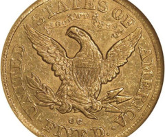 Монета Half Eagle, 5 доларів 1878, США, США