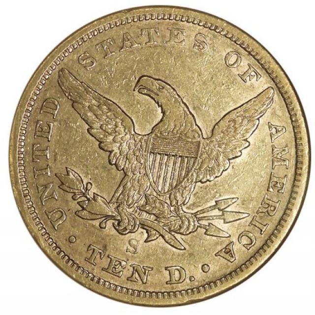 Монета Орел, 10 доларів 1864, США, США