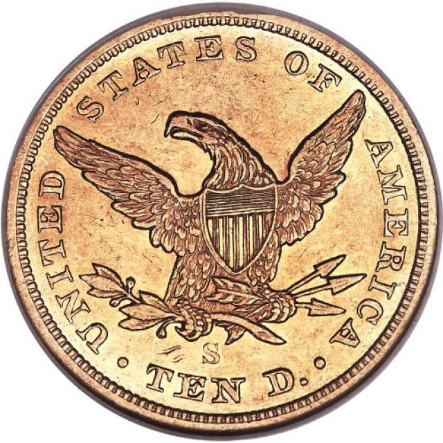 Монета Орел, 10 доларів 1863, США, США