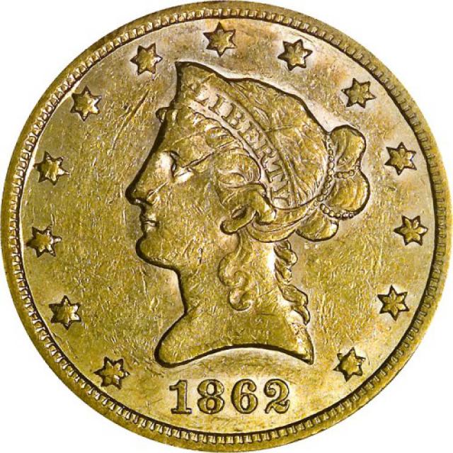 Монета Орел, 10 доларів 1862, США, США