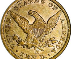 Монета Орел, 10 доларів 1862, США, США