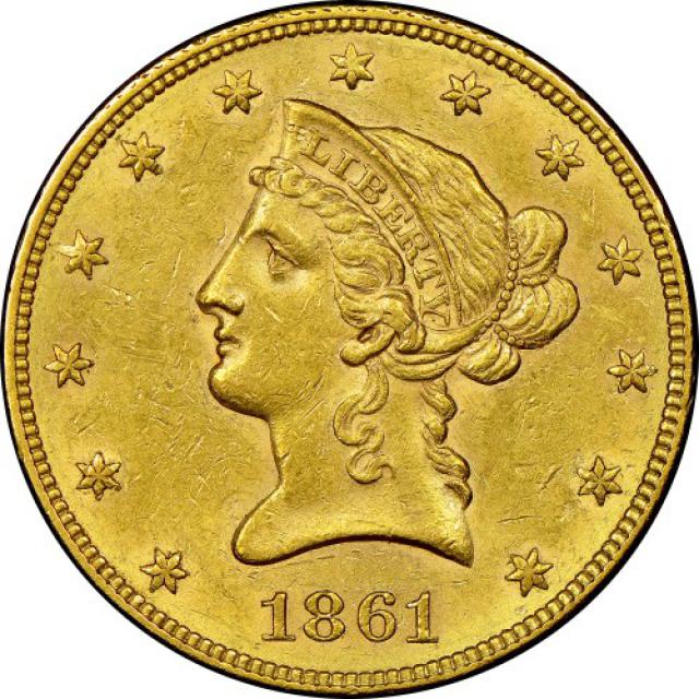 Монета Орел, 10 доларів 1861, США, США