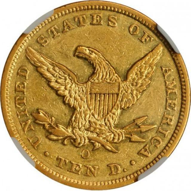 Монета Орел, 10 доларів 1860, США, США