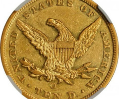 Монета Орел, 10 доларів 1860, США, США