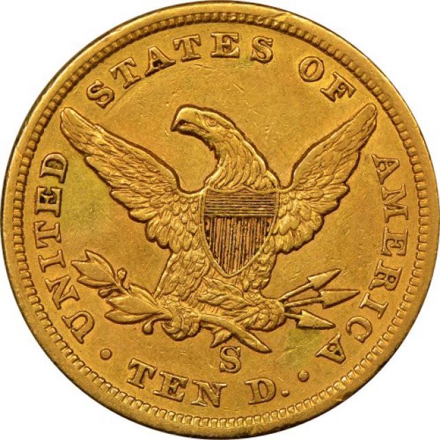 Монета Орел, 10 доларів 1859, США, США