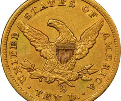 Монета Орел, 10 доларів 1859, США, США