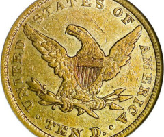 Монета Орел, 10 доларів 1856, США, США