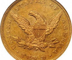 Монета Орел, 10 доларів 1855, США, США