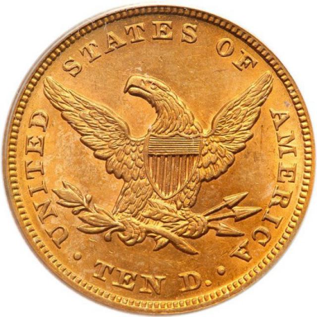Монета Орел, 10 доларів 1854, США, США