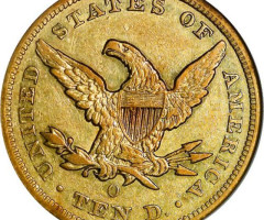 Монета Орел, 10 доларів 1852, США, США
