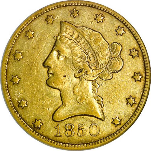 Монета Орел, 10 доларів 1850, США, США