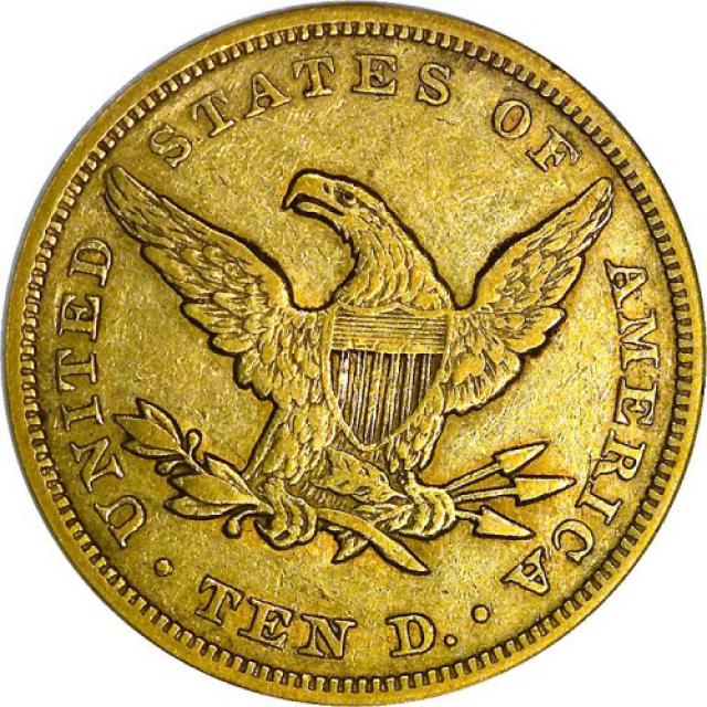 Монета Орел, 10 доларів 1850, США, США