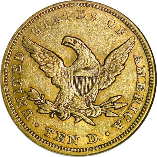 Монета Орел, 10 доларів 1849, США, США