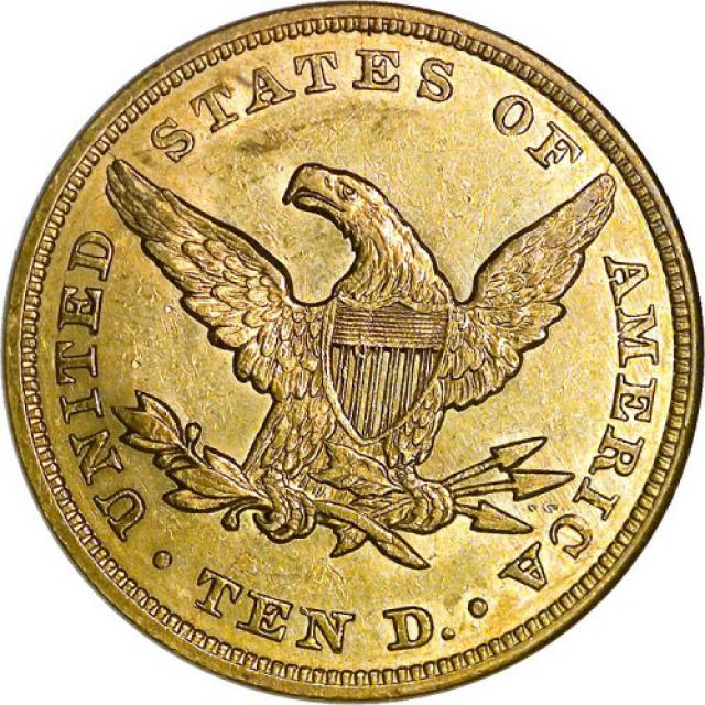 Монета Орел, 10 доларів 1848, США, США