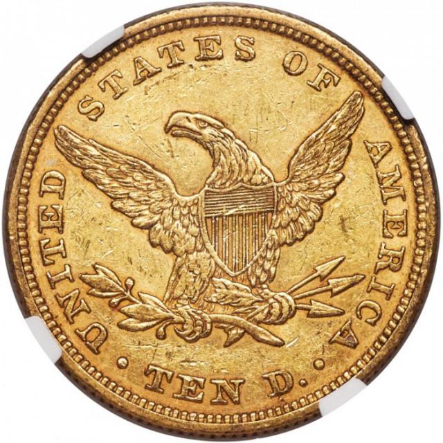Монета Орел, 10 доларів 1843, США, США