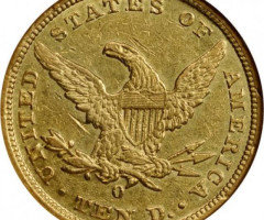 Монета Орел, 10 доларів 1841, США, США