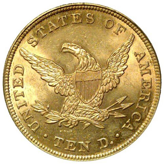 Монета Орел, 10 доларів 1839, США, США