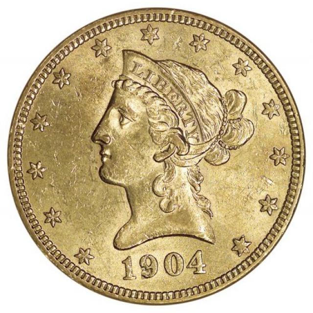 10 доларів 1904, США, США