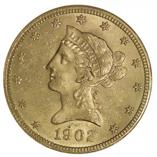 10 доларів 1902, США, США