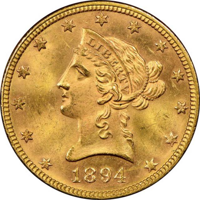 10 доларів 1894, США, США