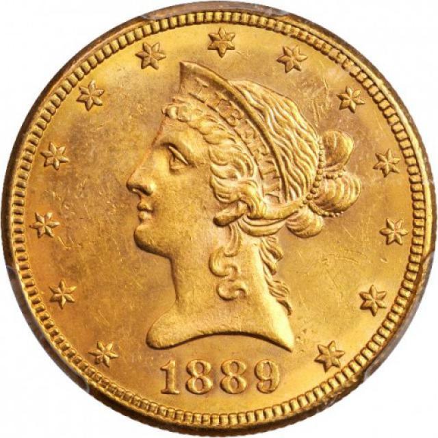 10 доларів 1889, США, США