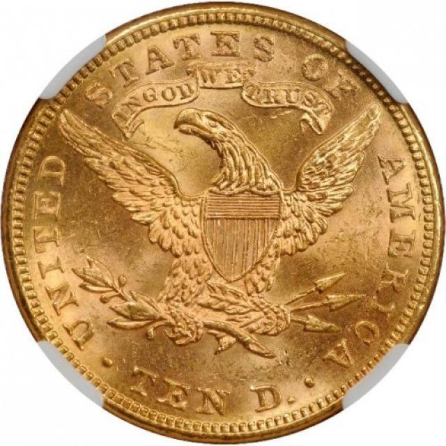 10 доларів 1886, США, США