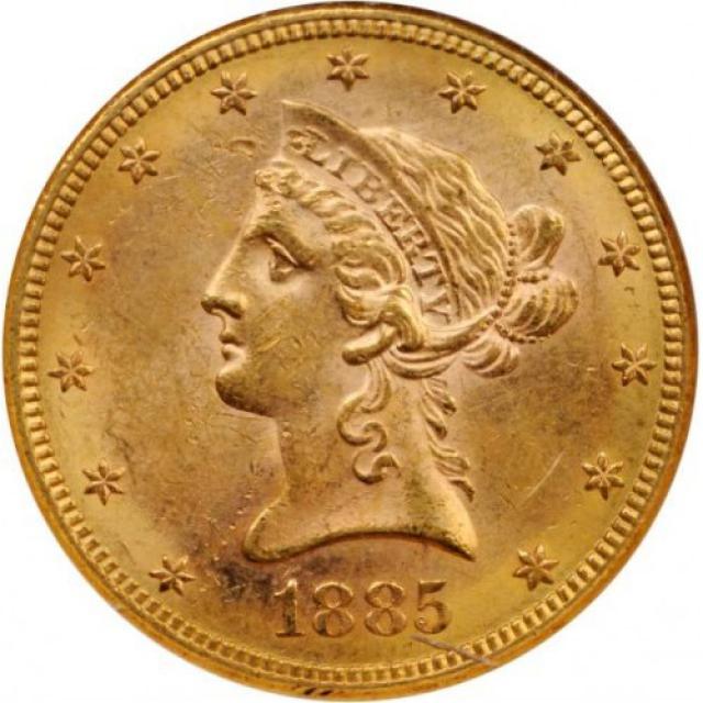 10 доларів 1885, США, США
