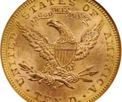 10 доларів 1885, США, США