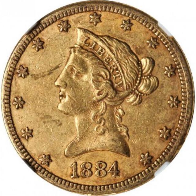 10 доларів 1884, США, США