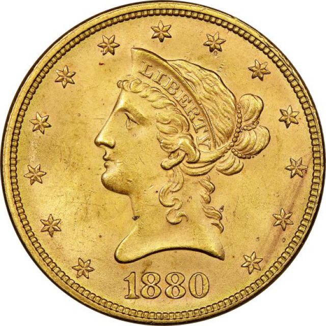10 доларів 1880, США, США