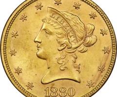 10 доларів 1880, США, США
