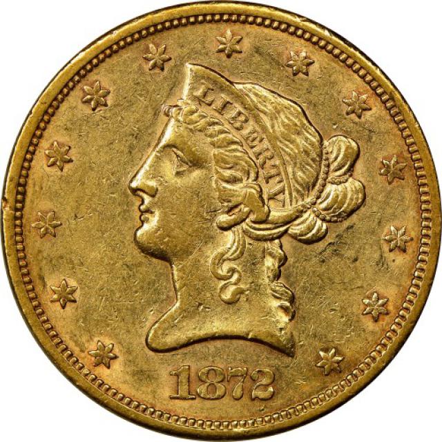10 доларів 1872, США, США