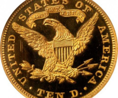10 доларів 1869, США, США