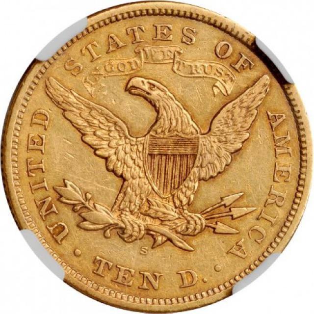 10 доларів 1868, США, США