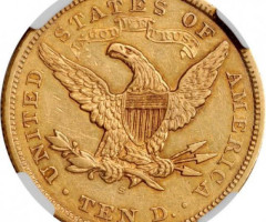 10 доларів 1868, США, США