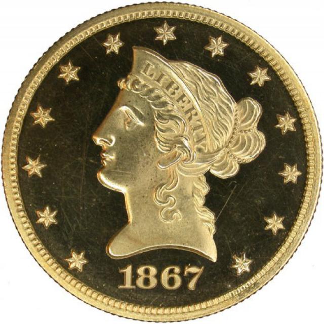 10 доларів 1867, США, США