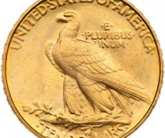 Монета Indian Head - Eagle, 10 доларів 1907, США, США